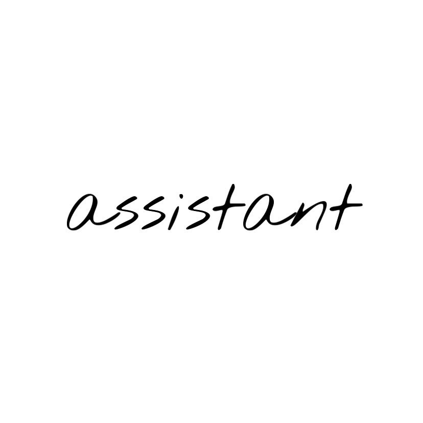 assistant 紹介🏻‍♀️